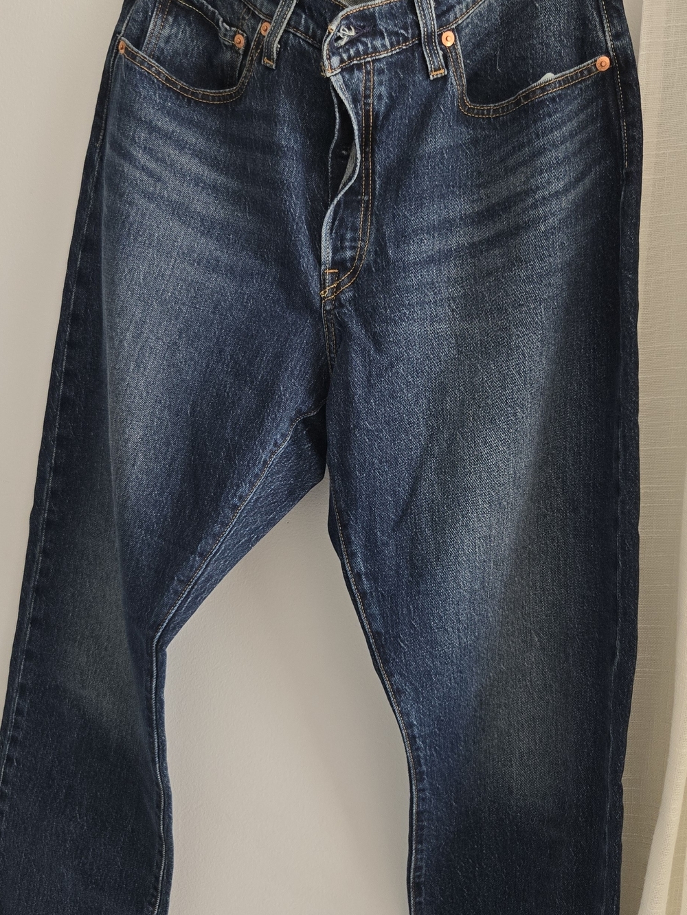 Levis 501 Curve Dark Wash